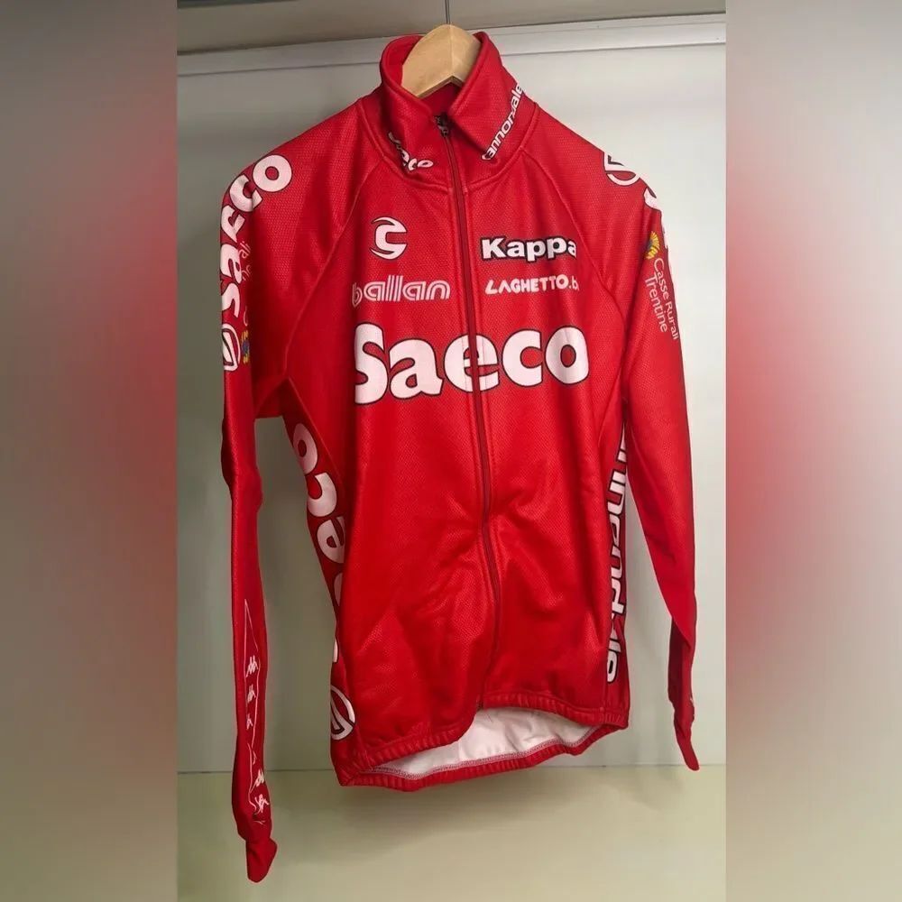 Never worn Vintage 00s Y2K Kappa Biking Racing High Roll Neck Zip Up Logo Jacket